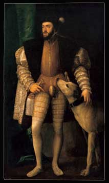 Carlos V por Tiziano